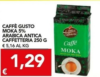 TuoDi Caffe gusto moka 5% offerta
