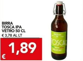 TuoDi Tosca ipa vetro birra offerta