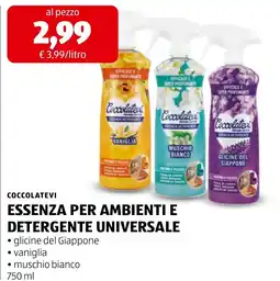 ALDI Coccolatevi essenza per ambienti e detergente universale offerta