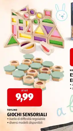 ALDI Giochi sensoriali ToyLino offerta