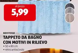 ALDI Tappeto da bagno con motivi in rilievo offerta