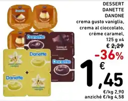Spazio Conad Dessert Danette Danone offerta