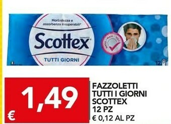 TuoDi Fazzoletti tutti i giorni 12 pz offerta