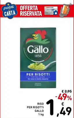 Spazio Conad Riso per risotti Gallo offerta