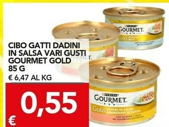 TuoDi Cibo gatti dadini in salsa con pollo offerta