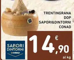 Spazio Conad Trentingrana DOP Sapori & Dintorni Conad offerta
