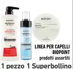 Spazio Conad Linea per capelli Biopoint offerta