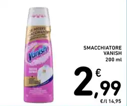 Spazio Conad Smacchiatore Vanish offerta