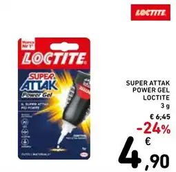Spazio Conad Super Attak Power Gel Loctite offerta
