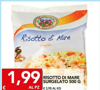 TuoDi Risotto di mare offerta