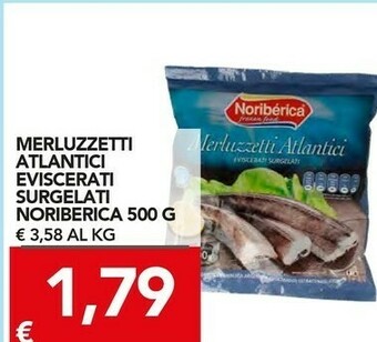 TuoDi Noriberica merluzzetti atlantici eviscerati offerta