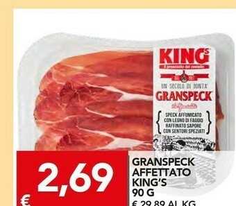 King's granspeck affettato 90 g