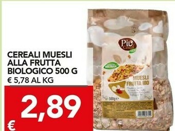 TuoDi Cereali muesli alla frutta biologico offerta