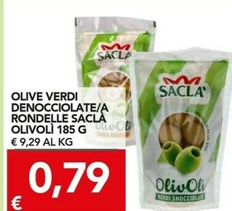 TuoDi Olive verdi denocciolate offerta
