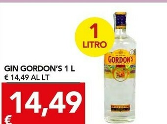 TuoDi London dry gin 1000 g(ml) offerta