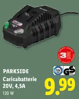 Lidl Parkside Caricabatterie offerta
