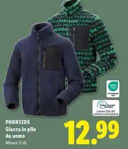 Lidl Parkside Giacca in pile da uomo offerta