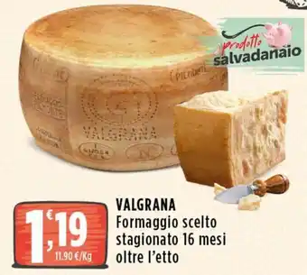 Valgrana Formaggio scelto