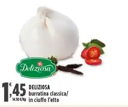 Rossotono Carrefour Deliziosa burratina classica offerta