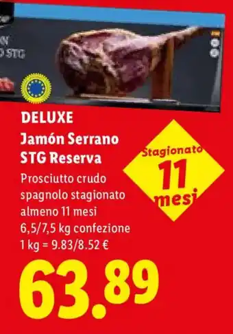 Jamón Serrano STG Reserva