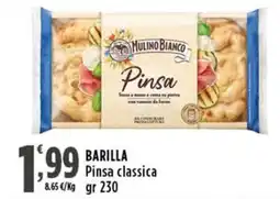 Rossotono Carrefour Barilla Pinsa classica offerta