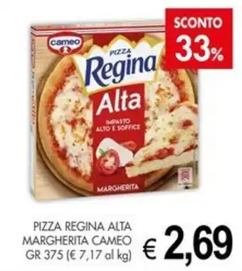 Pizza Regina Alta Margherita Cameo
