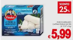 PrestoFresco Fiori di merluzzo Captain Findus offerta