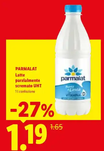 Parmalat Latte parzialmente scremato UHT