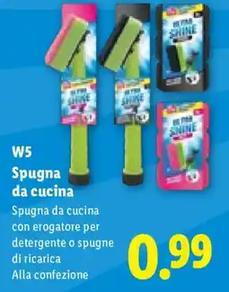 Lidl Spugna da cucina offerta