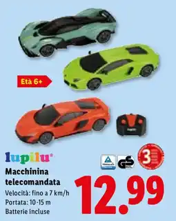Lidl lupilu Macchinina telecomandata offerta