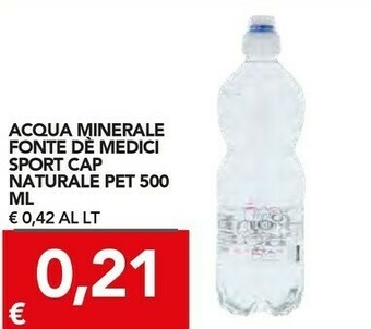 TuoDi Fonte de' medici - acqua minerale naturale offerta