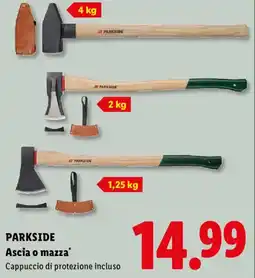 Lidl Parkside Ascia o mazza offerta