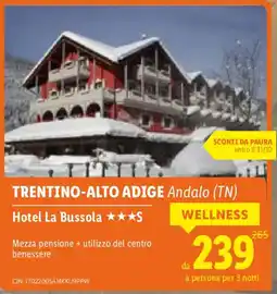 Lidl Hotel La Bussola offerta