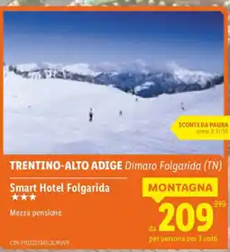 Lidl Smart Hotel Folgarida offerta