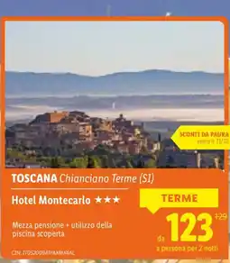 Lidl Hotel Montecarlo offerta