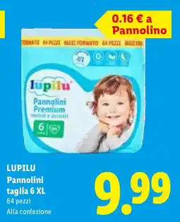 Lidl Lupilu Pannolini Premium offerta