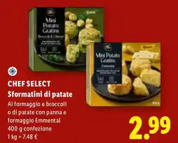 Lidl Chef Select Sformatini di patate offerta