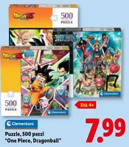 Lidl Puzzle Clementoni offerta