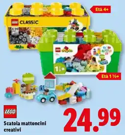 Lidl LEGO Scatola mattoncini creativi offerta