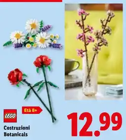 Lidl LEGO Costruzioni Botanicals offerta