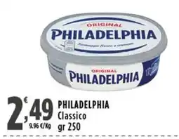 Rossotono Carrefour Philadelphia Classico offerta