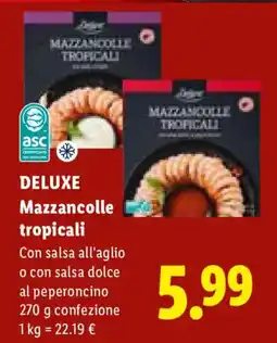 Lidl Mazzancolle tropicali offerta