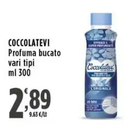 Rossotono Carrefour Coccolatevi Profuma bucato offerta
