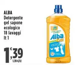 Rossotono Carrefour Alba Detergente gel sapone ecologico offerta