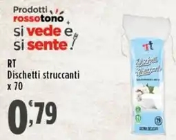 Rossotono Carrefour RT Dischetti struccanti offerta