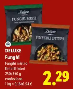 Lidl Deluxe Funghi offerta