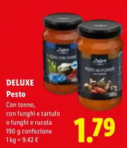 Lidl Deluxe Pesto offerta