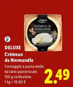 Lidl Deluxe Crémeux de Normandie offerta