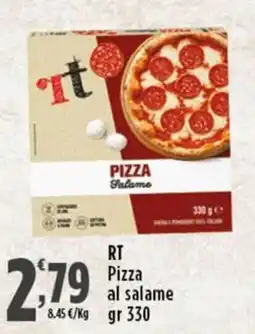 Rossotono Carrefour Pizza al salame offerta