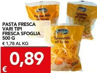 TuoDi Pasta fresca offerta
